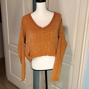Crop sweater